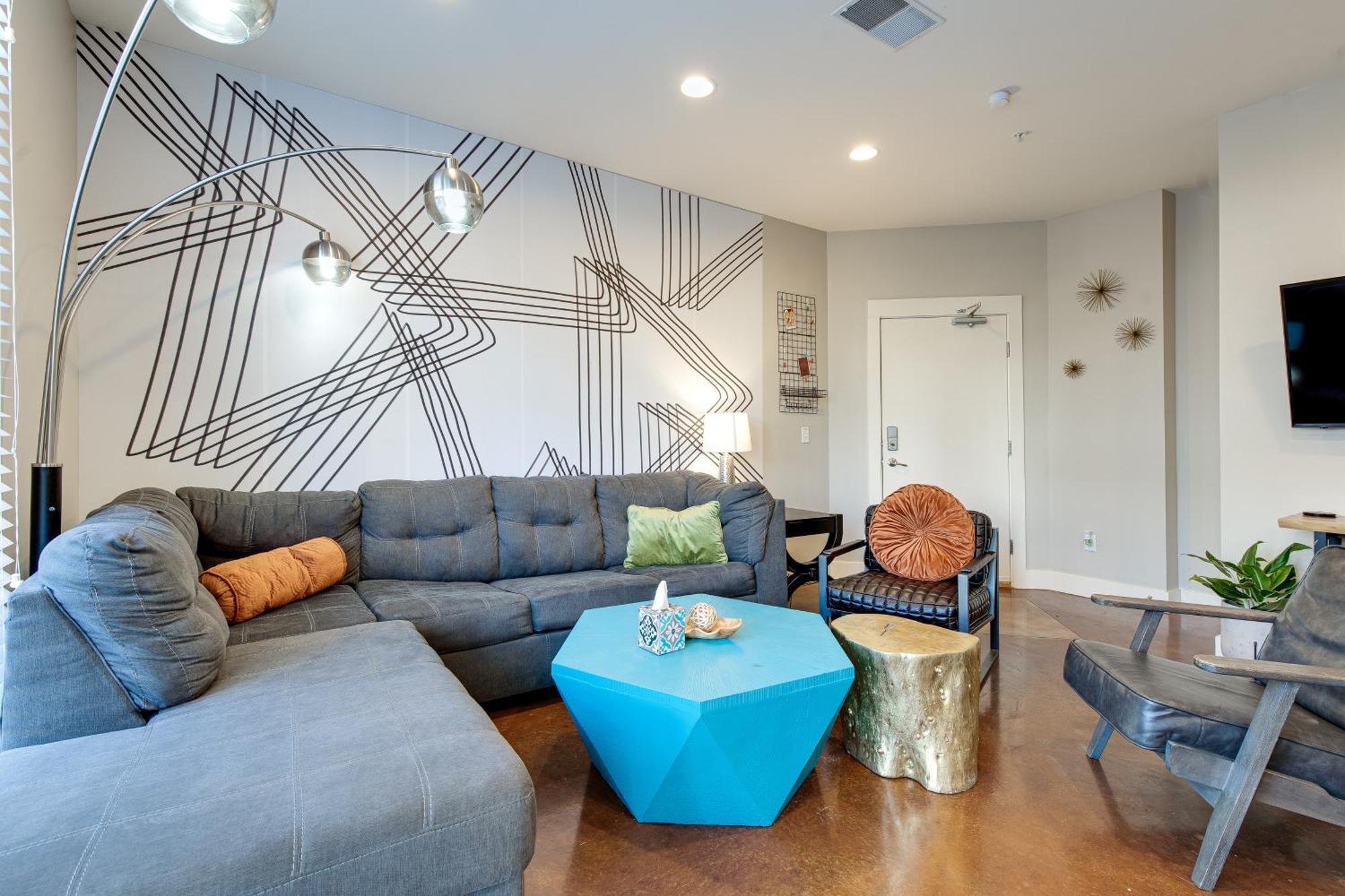 Nashville Condo - Near Music Row- Private Balcony Ngoại thất bức ảnh
